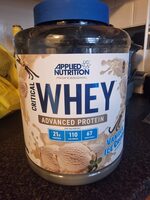 Critical Whey Vanilla Ice Cream