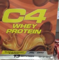 C4 Whey Protein Peanut Butter & Chocolate Flavour