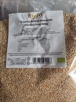 Organic Puffed Amaranth (Gluten Free)