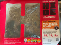 High Protein Malaysian Style Beef Curry
