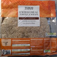 Tesco Wholemeal Tortilla Wraps