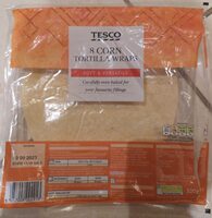 Corn tortilla wrap