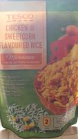 Chicken and sweetcorn flavour rice