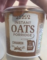 Instant oat porridge