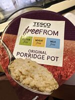 Tesco Free From Original Porridge Pot