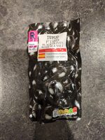 Pitted black olives with sea salt