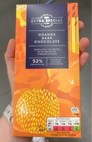 Orange dark chocolate