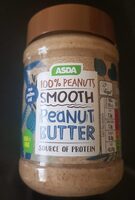 100% peanuts smooth peanut butter
