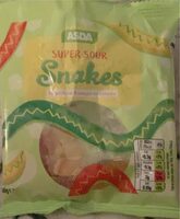 Super sour snakes