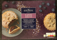 6 luxury sloe gin mince pies