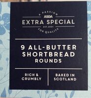 9 all-butter shortbread
