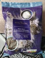 Sea salt & black pepper hand cooked crisps