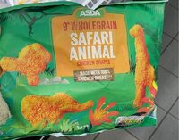 Wholegrain safari animals