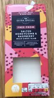 Salted Honeycomb & Raspberry Chocolate Slab