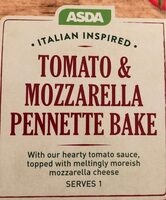 Tomato & Mozzarella Penette Bake