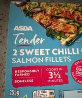 ASDA Tender 2 Sweet Chilli Salmon Fillets