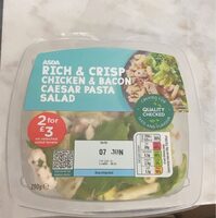 Chicken & Bacon Caesar Pasta Salad