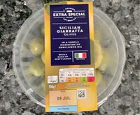 Sicilian Giarraffa Olives