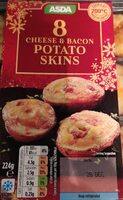 Cheese and Bacon potato skins