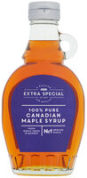 Pure Canadian maple syrup