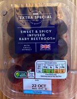 Extra Special Sweet & Spicy Infused Baby Beetroot
