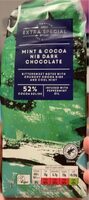 Mint and cocoa nib dark chocolate
