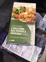 2 halloumi red pepper & avocado