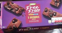 S 5 Gluten and milk free chocolate brownie slices
