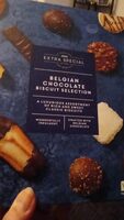 Belgian chocolate biscuit collection