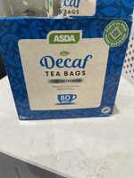 Decaf tea bags
