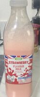 Strawbery flavour milk