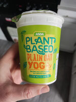 Plain oat yogurt