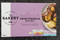 Really rich profiteroles dessert