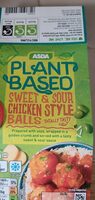 Sweet and sour chicken style ball