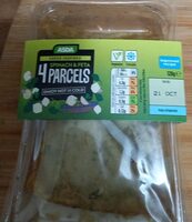 Spinach and feta parcels
