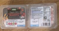 Sinply cook diced smoked pancetta
