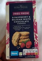 Raspberry and belgian white chocolate