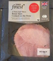 Roast Ham Cooked on the Bone