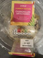 Chargrilled artichokes garlic and herbs