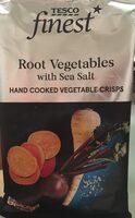 Root vegetables with sea salt