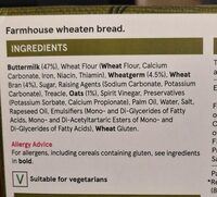 Irish farmhouse wheaten bread
