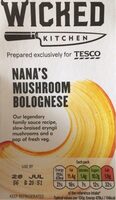 Nana’s Mushroom Bolognese