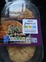 Cod and parsley fishcakes