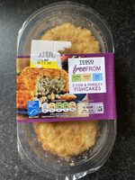 Free From cod & parsley fishcakes