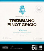 Italian Pinot Grigio Blend Wine Box