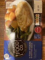 Fish steaks in butter sauce