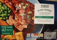 Slow Cooked Lamb shank In Mint Gravy