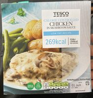 Calorie Controlled Chicken in Mushroom