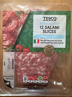 Reduced fat salami
