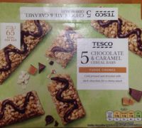 Chocolate and caramel bars